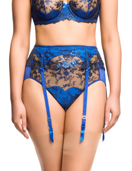 Porte Jarretelles DITA VON TEESE "Victresse" D46041 - Electric Blue (38)