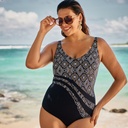 Maillot amincissant ANITA "Luella" 7317 - Noir/Or 420