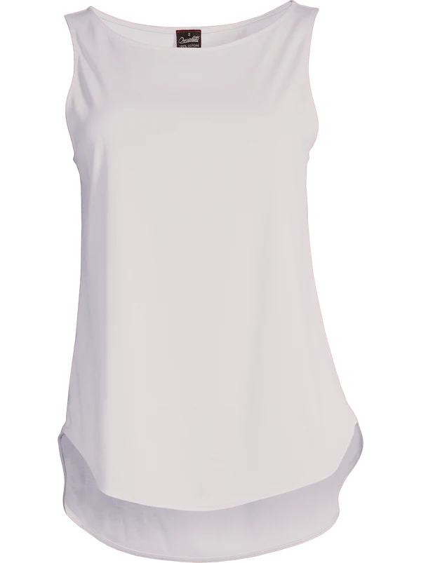 Top larges bretelles 100% coton OSCALITO 410 - Blanc 010