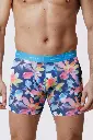 Boxer homme avec maintien intérieur LOIC HENRY "Identity" KBI126X - Fleuri 