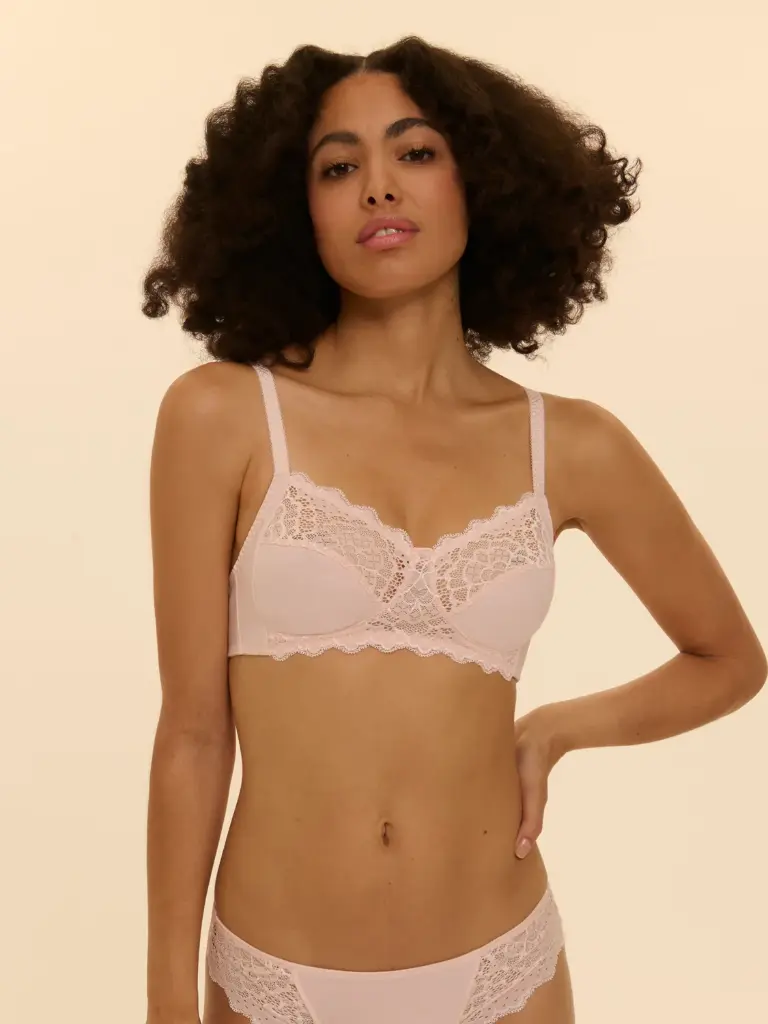 Soutien-gorge sans armatures SIMONE PERELE "Caresse" 12A210 - Blush 383 (B, 90)