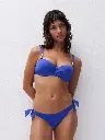 Bas de Bikini slip avec bijou CHANTELLE "Icon" C16VA5 - Bleu Grec C82