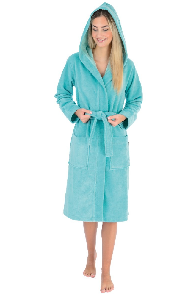 Peignoir femme WEWOFASHION 4110 - Glacier