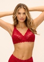 Soutien-gorge sans armature WACOAL "Eglantine" WEBFA162 - Barbados Cherry BAC