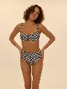 Bas de Bikini culotte taille haute SIMONE PERELE "Magnetic" 1ELB73 - Sailling 161