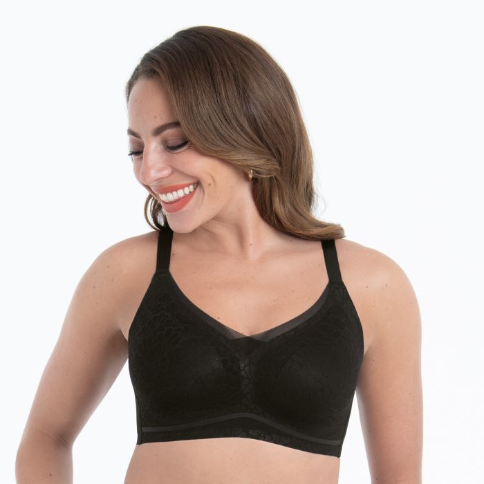 Brassière à coques sans armatures ANITA ROSA FAIA "Essential Smart" 5433 - Noir 001
