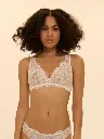 Soutien-gorge triangle sans armatures SIMONE PERELE "Karma" 12V250 - Naturel 030