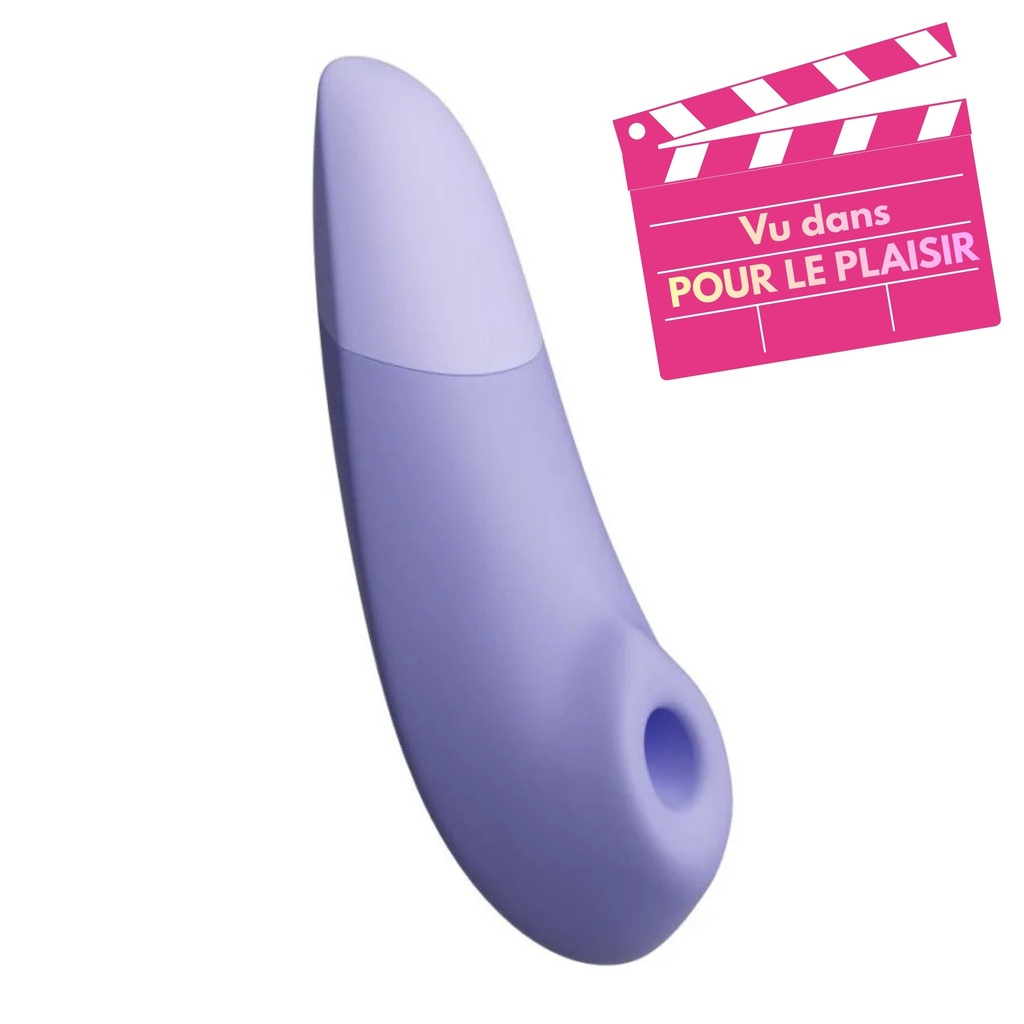 Stimulateur clitoridien à vibrations d'air pulsé WOMANIZER "Enhance" - Lilas