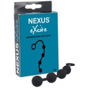 Perles anales en silicone NEXUS "Excite" 25mm Medium - Noir