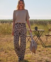 Pantalon Fluide JANIRA "Leg Lopard" 1025784 - Print 971