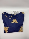 Pyjama long enfant polaire ARTHUR "Old Teddy" LUL - Marine OLDTH26