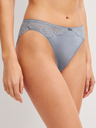 Culotte coton & dentelle taille basse CALIDA "Sensual Secrets" 21932 - Passat grey 983