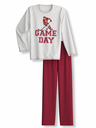 Pyjama garçon 100% Coton CALIDA "Kids Sports" 57774 - Stein Meliert 096
