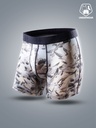 Boxer homme fantaisie microfibre avec maintien intérieur LOIC HENRY "Identity" KBI136X - The Flight