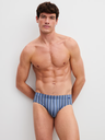 Slip homme fantaisie 90% coton CALIDA "Grafic Cotton" 22767 - Coastal Fjord 475
