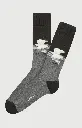 Chaussette homme fantaisie ARTHUR "Pôle Position" 1SO - Gris POLEH26