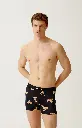 Boxer homme coton bio ARTHUR "Old Teddy" MAC - Noir OLDTH26