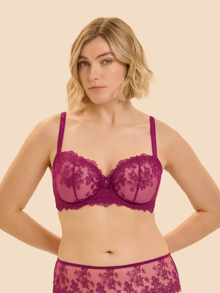 Soutien-gorge corbeille SIMONE PERELE "Passion" 1I2334 - Rose Désir 440