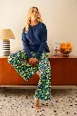 Pyjama long dame coton bio WE ARE JOLIES "Néroli"