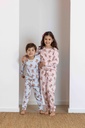 Pyjama long enfant MIRA "Teddy Bear" 8577KW - Bleu 03