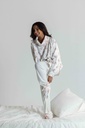 Poncho doux dame MIRA "Lapereau" 7066MW - Ecru 09