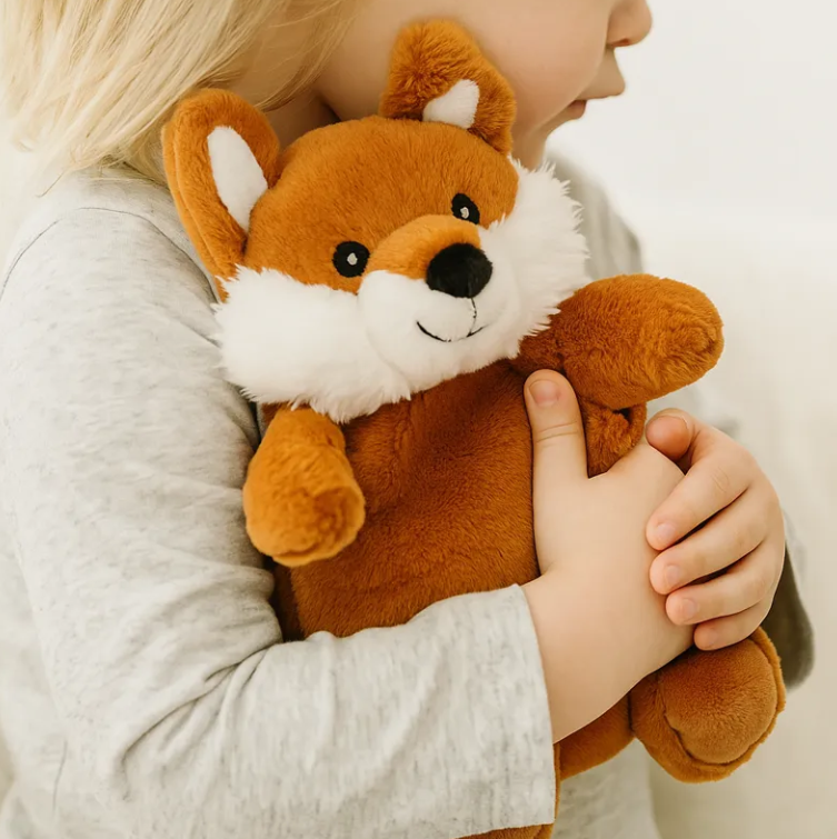 Bouillotte Peluche "Goupil" chaleur sèche HORIZANE SANTÉ