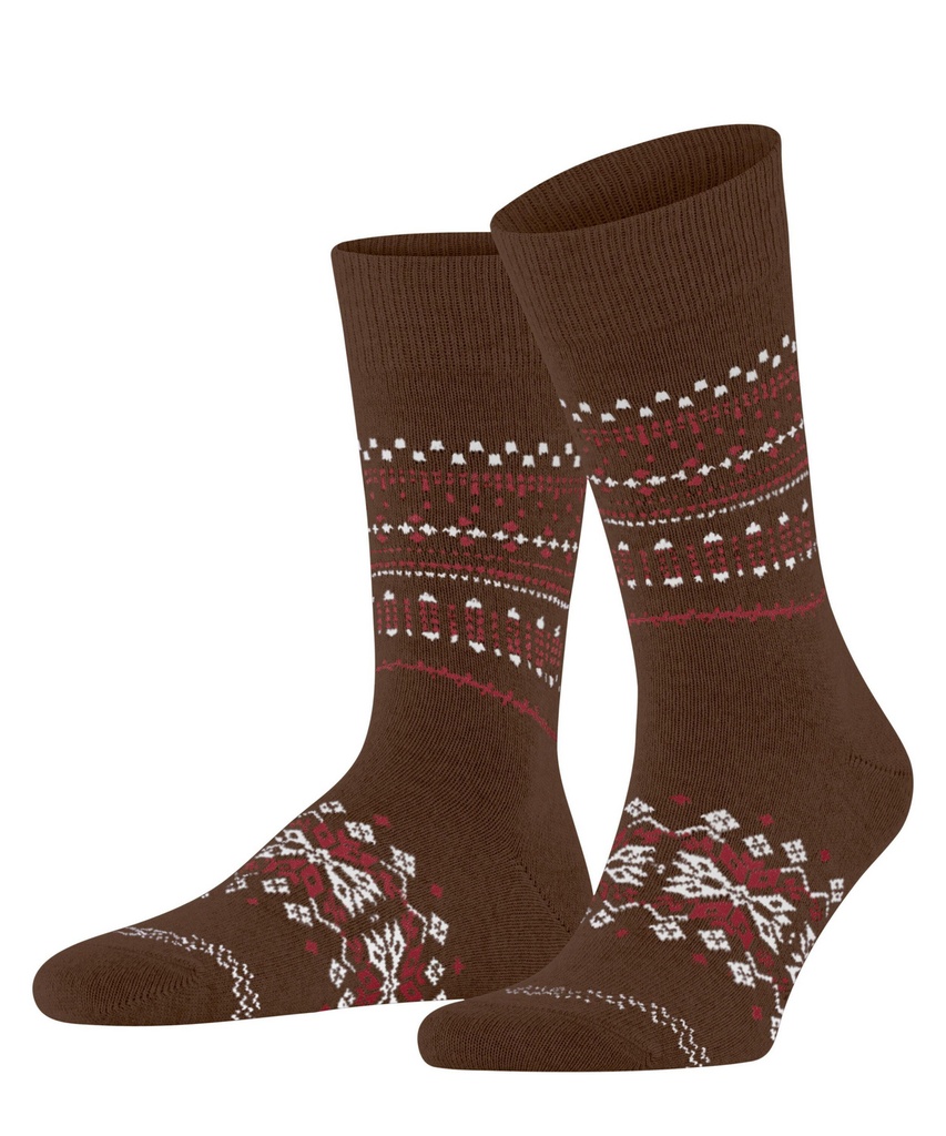 Chaussettes Hommes fantaisie Laine & Cashmire FALKE "Sky Limit" 12609 - Cappucino 5520