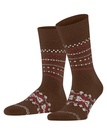 Chaussettes Hommes fantaisie Laine & Cashmire FALKE "Sky Limit" 12609 - Cappucino 5520