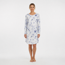 Chemise de nuit dame 100% coton RINGELLA "Motifs Floraux" 6511042 - Perlweiss 119