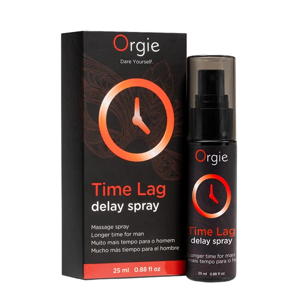 Spray retardateur stimule l'érection et la libido ORGIE "Time Lag Delay Spray" 25ml