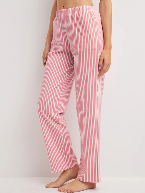 Pantalon de Pyjama dame avec poches 100% coton CALIDA "Sleep Over M&M" 29176 - Sugar Melon 234 (XS)