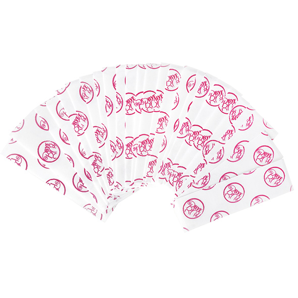 Autocollant pour fixer les vêtements à la peau BYE BRA "Dress Tape Strips" 973 - Transparent