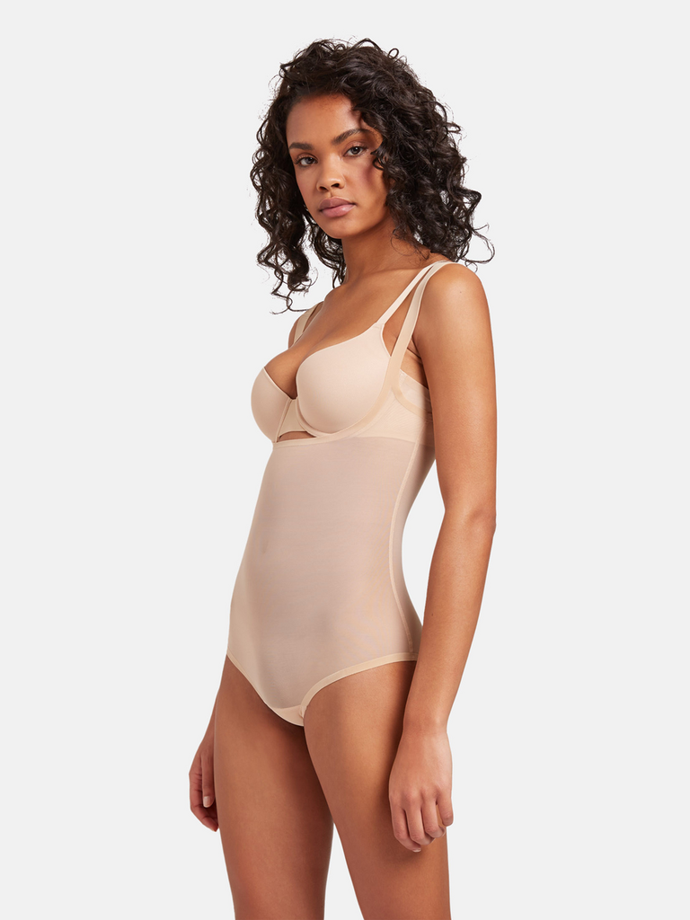 Body gainant WOLFORD (79043) "Forming Body Tulle"  4W3003 - Nude 407