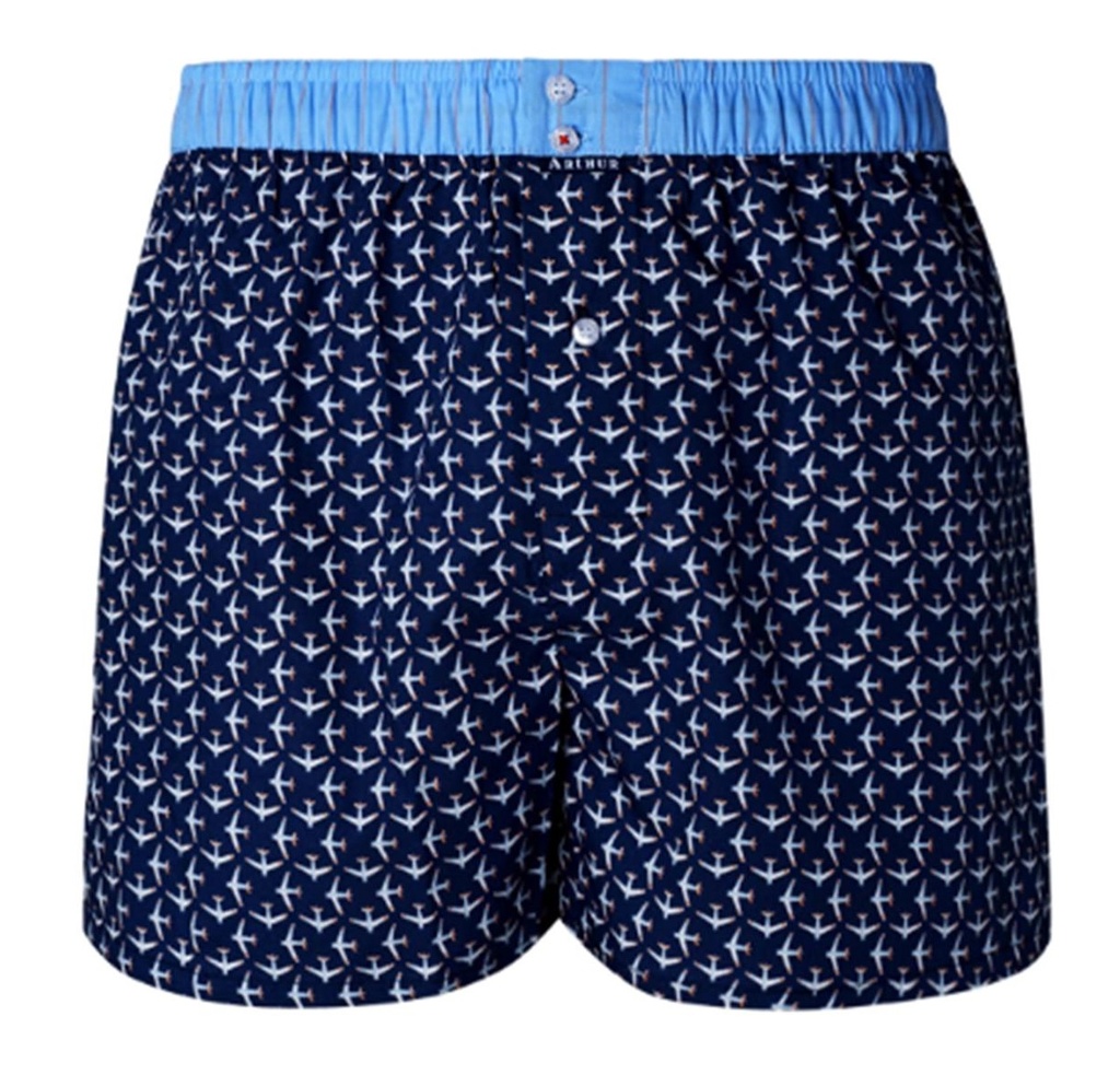 Caleçon américain homme avec maintien intérieur 100% coton bio ARTHUR "Le Club" CSP - MG 830