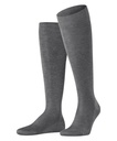 Chaussettes 3/4 Hommes 100% Coton FALKE "Tiago" 15662 - Light greymel 3390