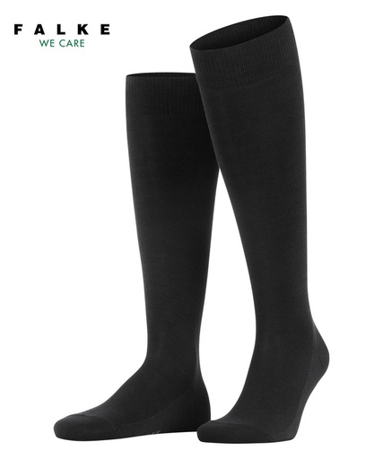 Chaussettes 3/4 Homme Coton FALKE "Family We Care" 15657 - Black 3000