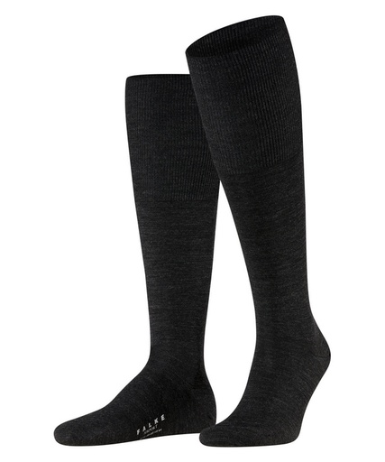 Chaussettes 3/4 Homme Laine FALKE "Airport" 15435 - Anthracite 3080