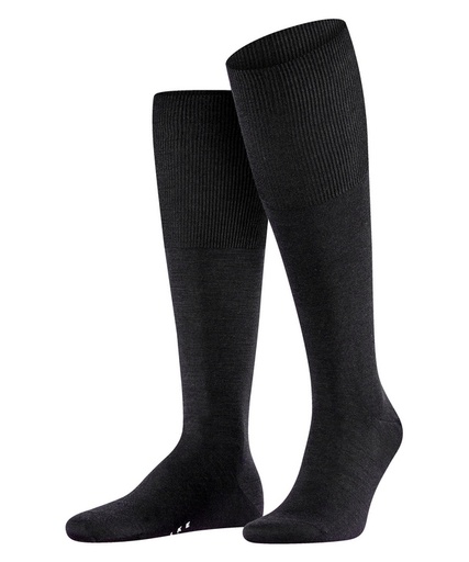 Chaussettes 3/4 Homme Laine FALKE "Airport" 15435 - Black 300