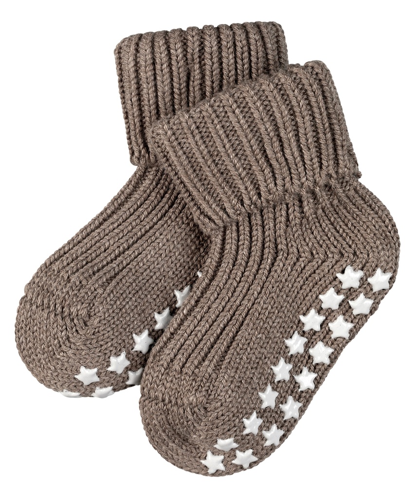 Chaussettes bébé antidérapantes FALKE"Catspads" 10603 - Pebble 5810