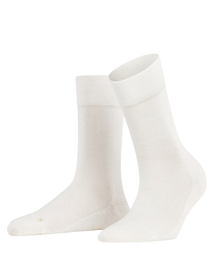 Chaussettes coton femme FALKE "Sensitive London" 47686 - Off white 2049