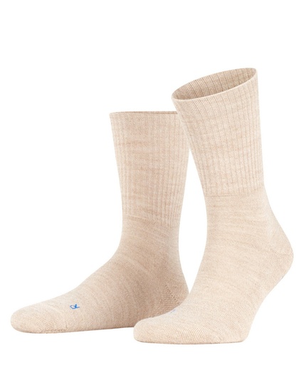 Chaussettes de marche Unisex FALKE "Walkie Light" 16486 - Sand Mel. 4490
