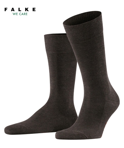 Chaussettes Homme Coton FALKE "Family We Care" 14657 - Dark Brown 5450