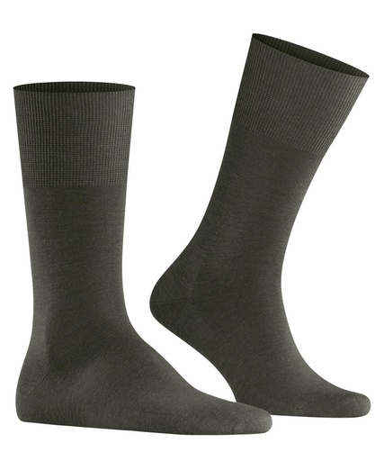 Chaussettes Homme Laine FALKE "Airport" 14435 - Green Mel. 7155