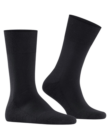 Chaussettes Homme Laine FALKE "Airport Plus" 14403 - Black 3000