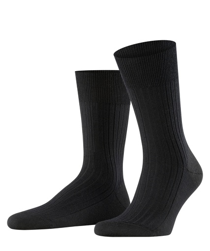 Chaussettes Hommes Laine FALKE "Bristol" 14415 - Black 3000
