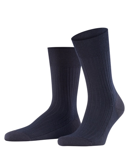 Chaussettes Hommes Laine FALKE "Bristol" 14415 - Dark navy 6370