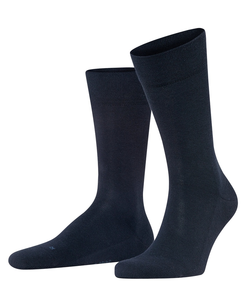 Chaussettes Hommes sans élastique FALKE "Sensitive London" 14616 - Dark navy 6370