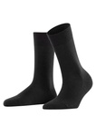 Chaussettes laine sans élastique dame FALKE "Berlin Sensitive" 47476 - Black 3009