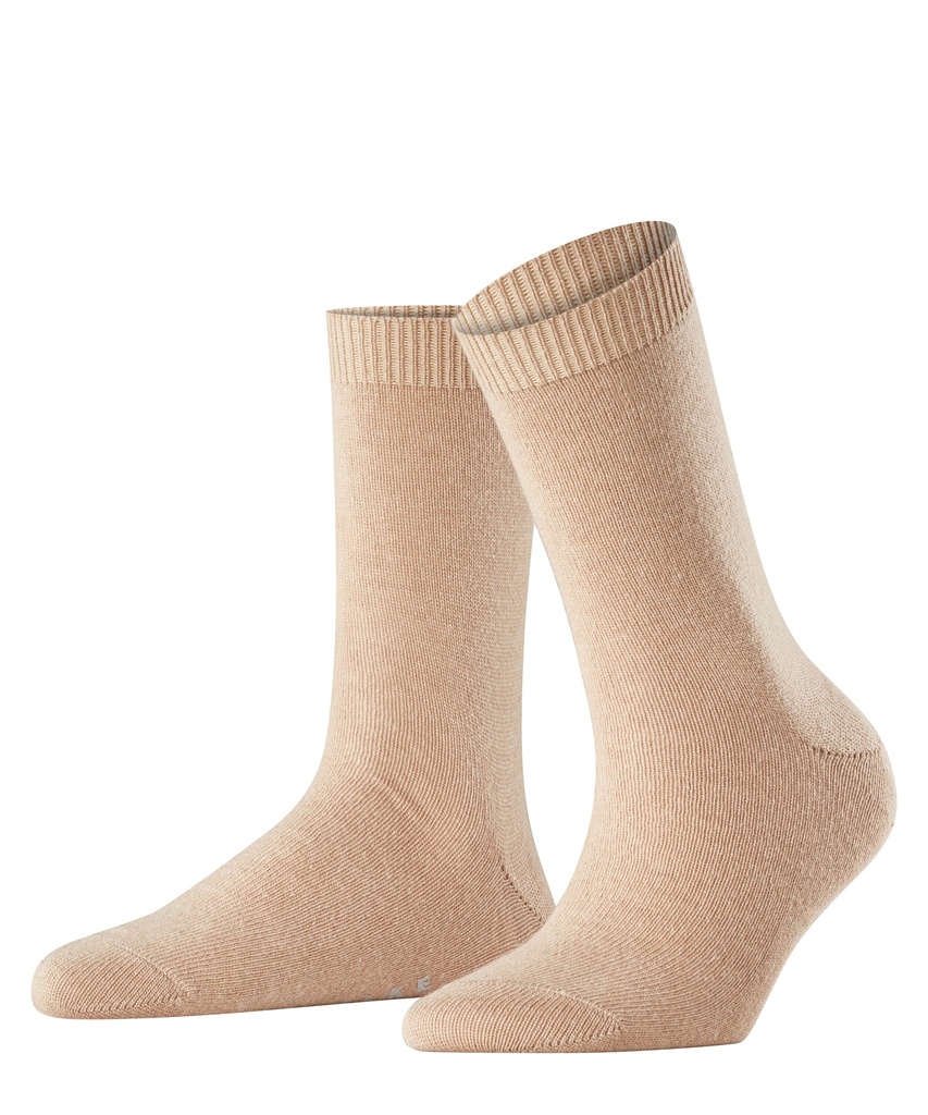 Chaussettes laine&cachemire dame FALKE "Cosy Wool" 47548 - Camel 4220