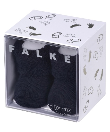 Chausson Bébé Coffret Cadeau FALKE "Eerstling" 10612 - Darkmarine 6170